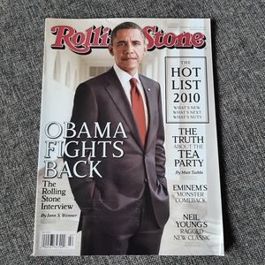 Barack Obama Rolling Stone Magazine Octobre 2010